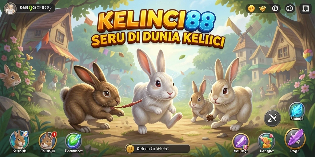 Tampilan seru pertarungan kelinci dengan grafis menakjubkan