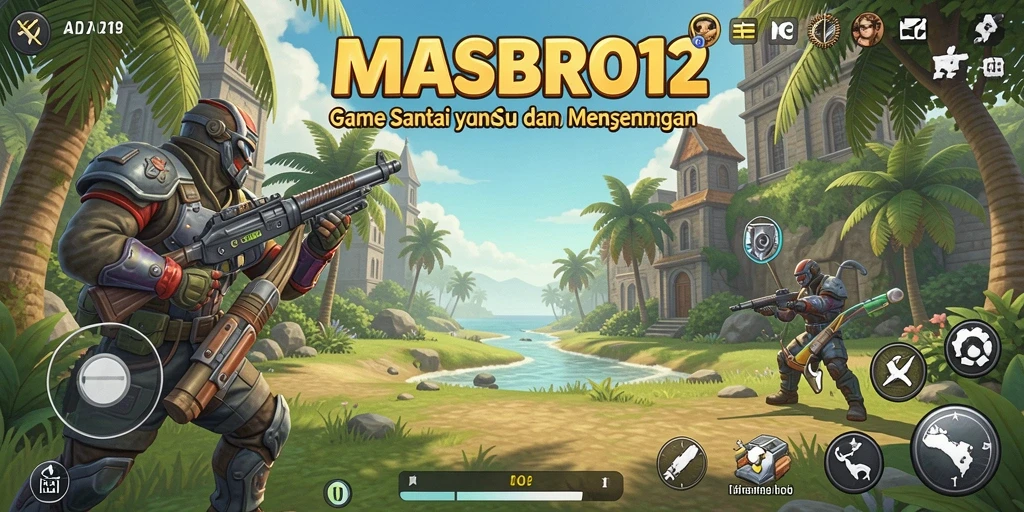 Tampilan seru dan interaktif dari gameplay MASBRO12.