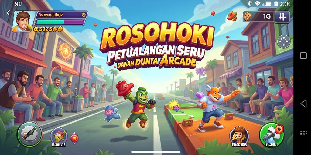 Tampilan gameplay menawan dari ROSOHOKI yang memikat dan mengasyikkan.