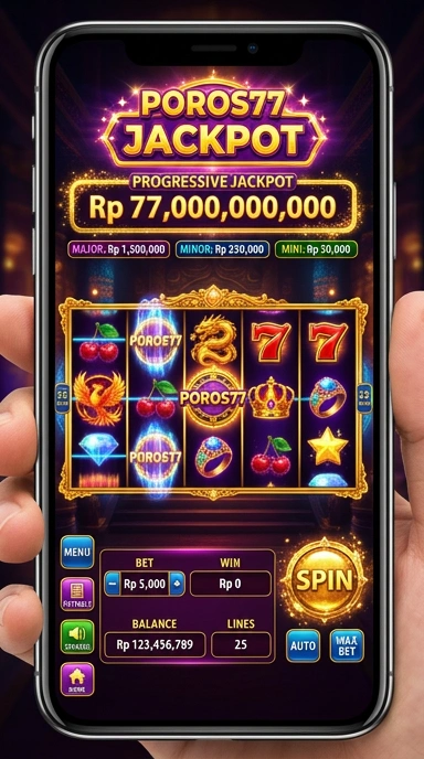 Proses unduh aplikasi cepat dan mudah di poros77.